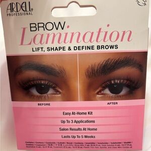 Ardell Brow Lamination Kit - Pink and White Packaging